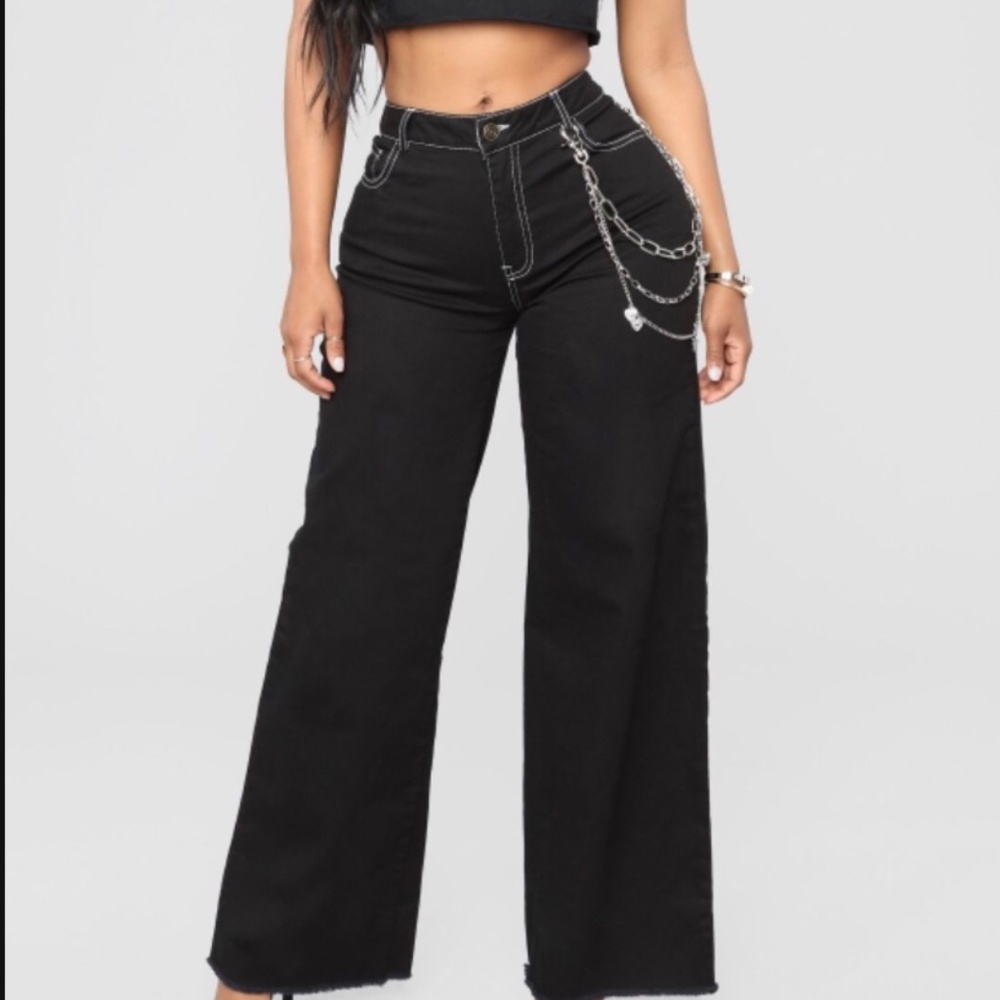 Black jeans straight leg   SIZE 13